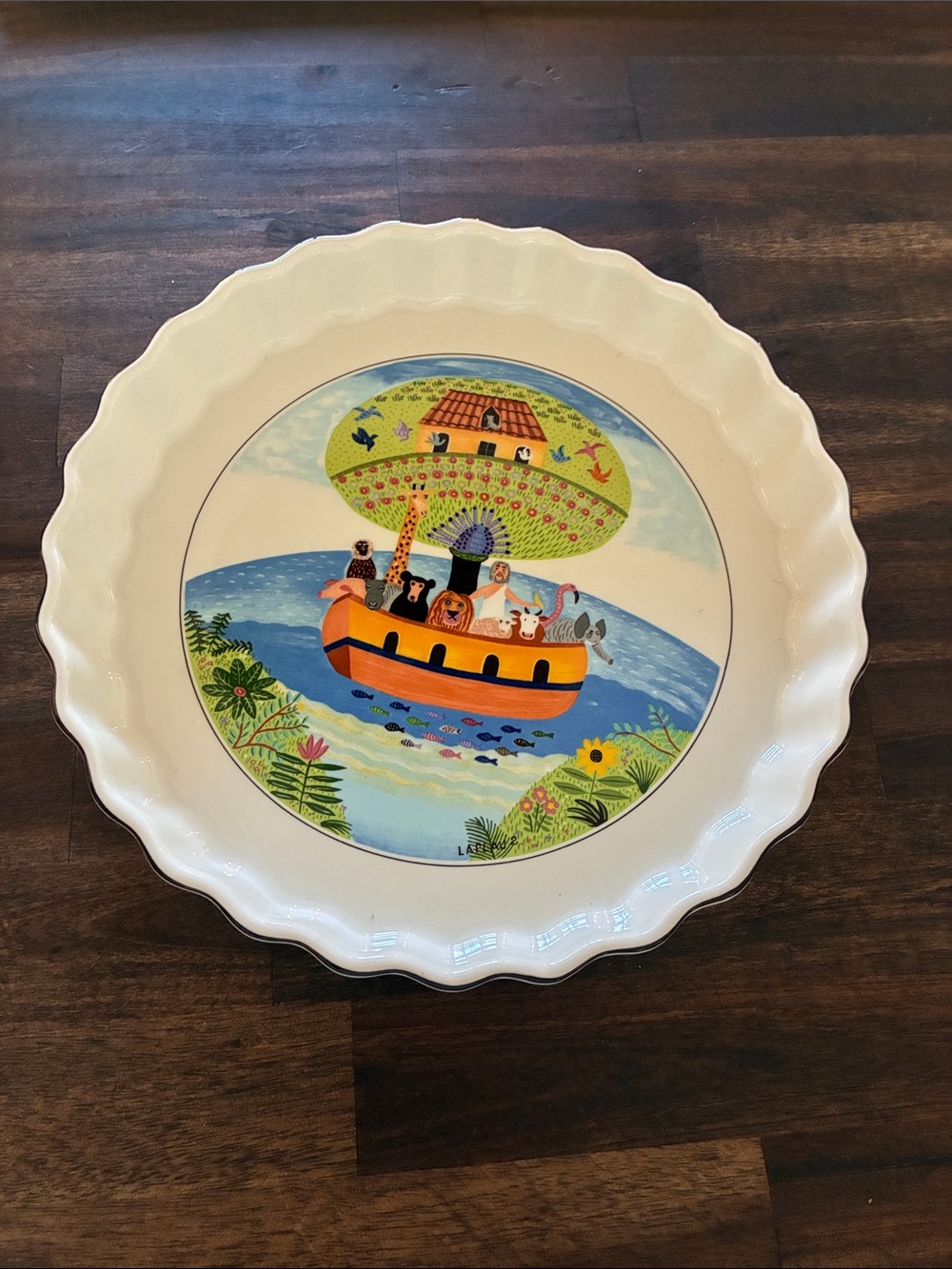 Villeroy & Boch Vilbofour Naif Serving Dish - Noah's Ark Motif